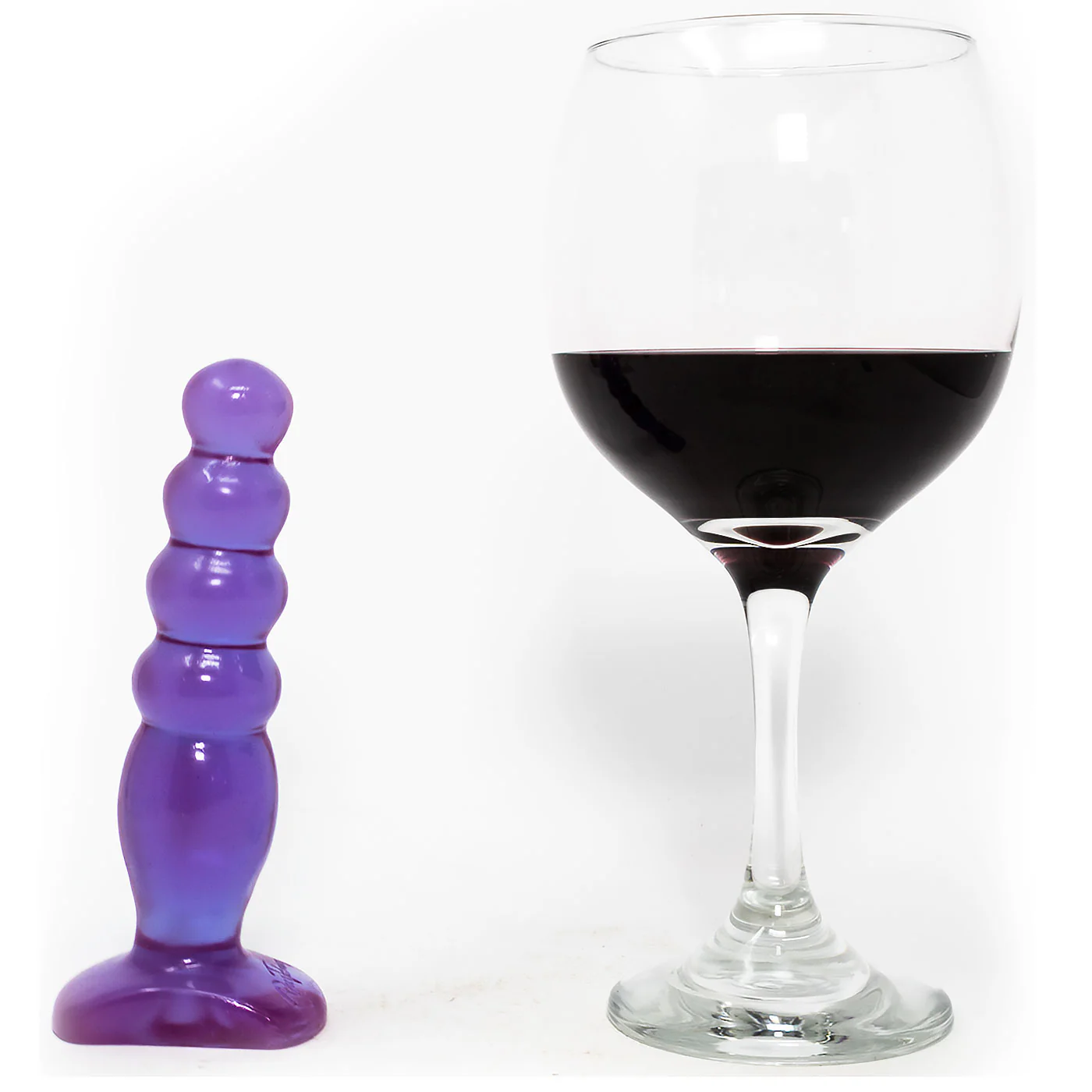 Doc Johnson Crystal Jellies Anal Delight Beaded Butt Plug - Image 11