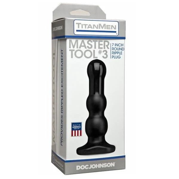Doc Johnson Titanmen Master Tool #3 Butt Plug - Image 6