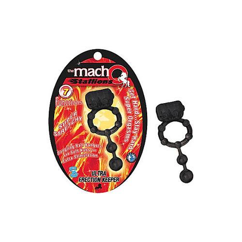 Macho Ultra Erection Keeper Vibrating Cock Ring - Image 4