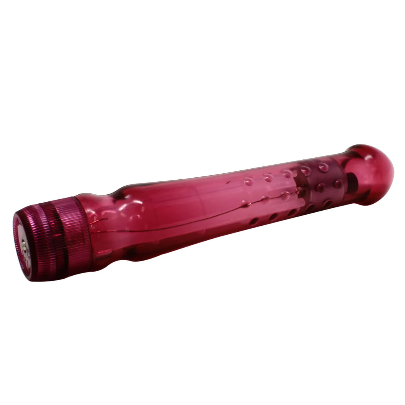 California Exotics Turbo Glider Raspberry Crush 6 Inch Waterproof Classic Vibrator - Image 3