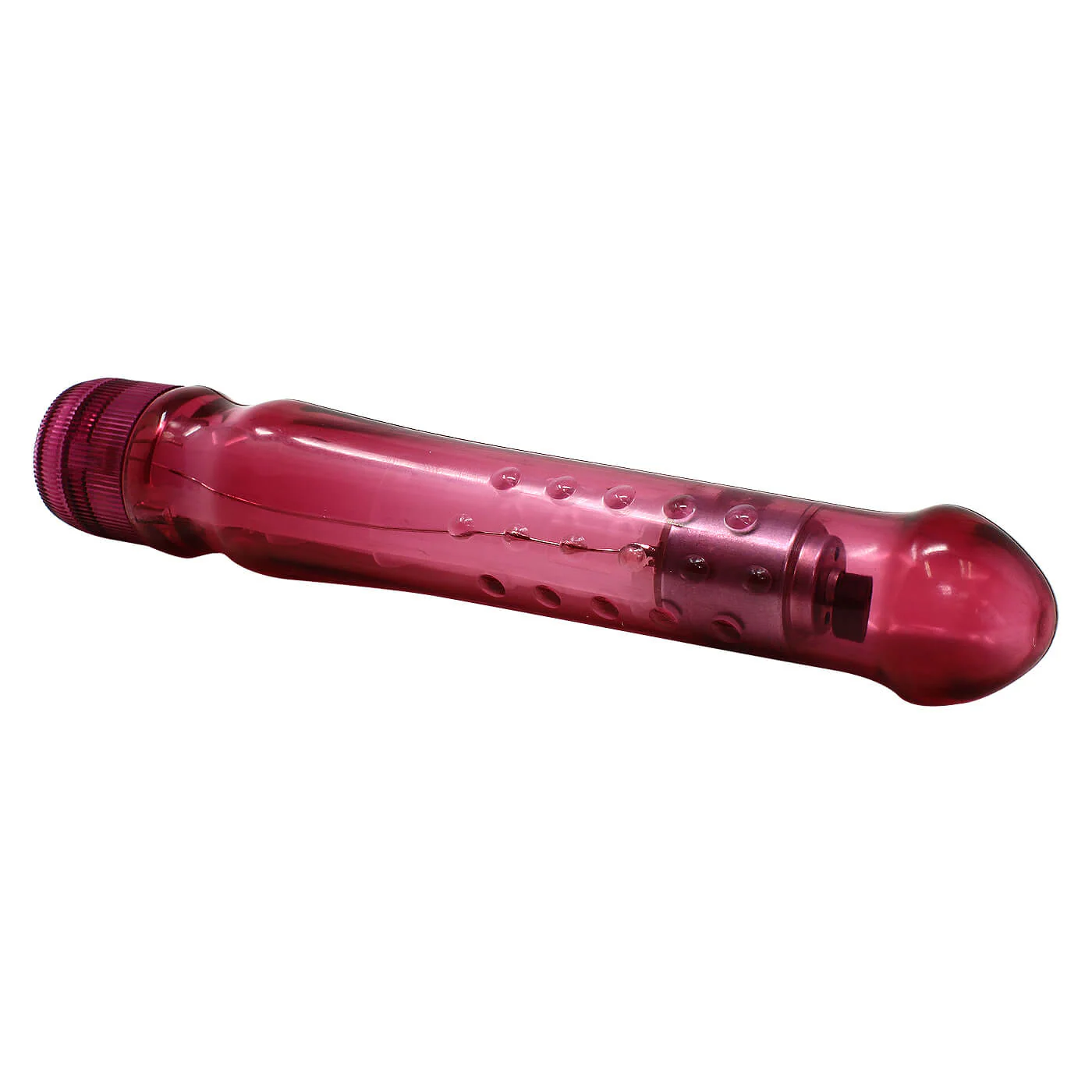 California Exotics Turbo Glider Raspberry Crush 6 Inch Waterproof Classic Vibrator - Image 4